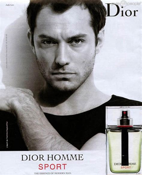 dior homme jude law pub